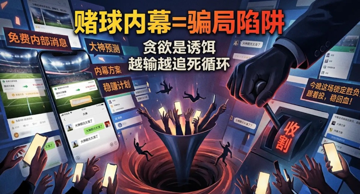 所谓“赌球群内幕方案”，到底骗了多少普通人？